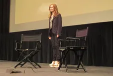 Isabelle Huppert: "In Things To Come it's a very, very big cat. Very heavy like an elephant."